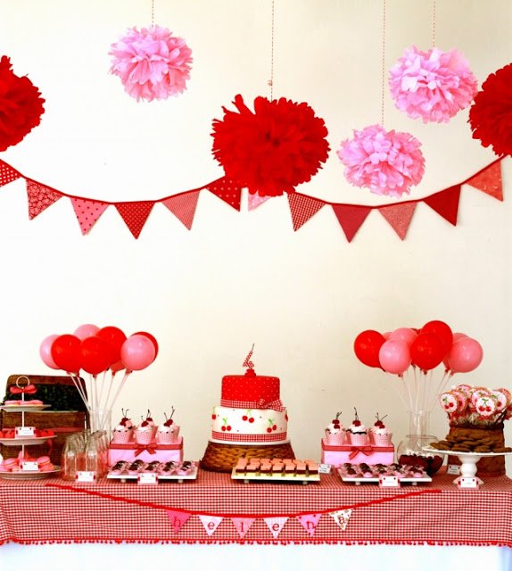 Picnic Rosa e Vermelho!!!